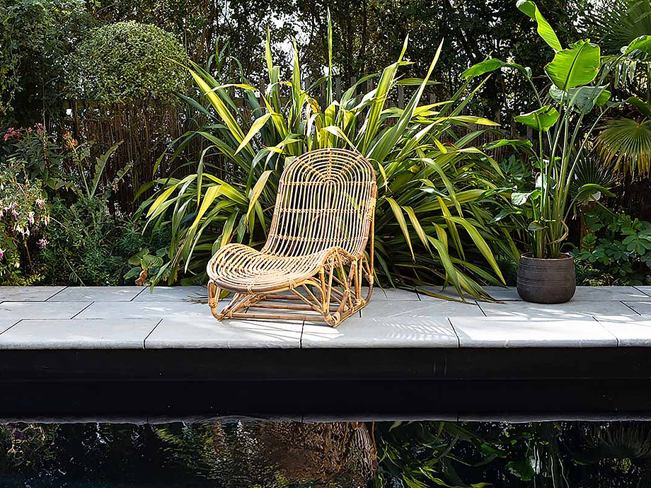 Arlia Rattan Lounger