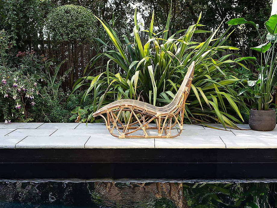 Arlia Rattan Lounger