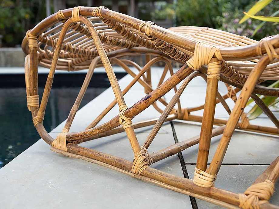 Arlia Rattan Lounger