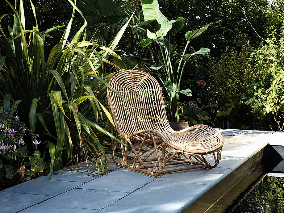 Arlia Rattan Lounger