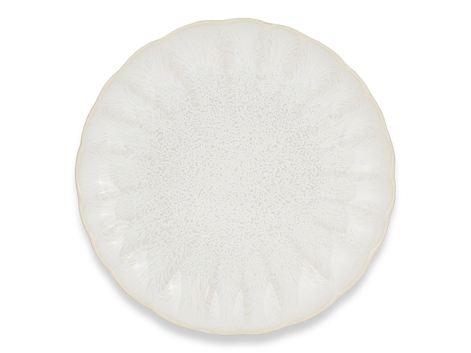 Aruvi Dinner Plate - Cream
