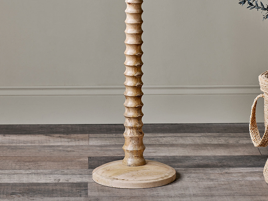 Avisa Mango Wood Floor Lamp