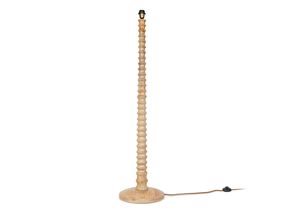 Avisa Mango Wood Floor Lamp