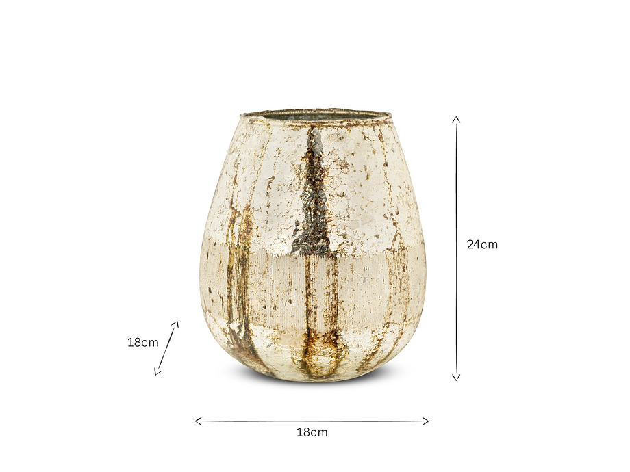 Babia Recycled Glass Vase - Large