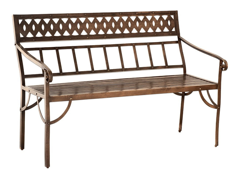 Bahula Decorative Iron Bench