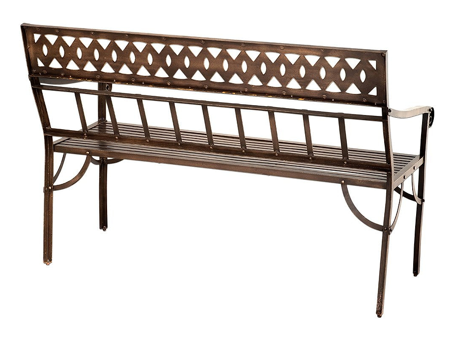 Bahula Decorative Iron Bench