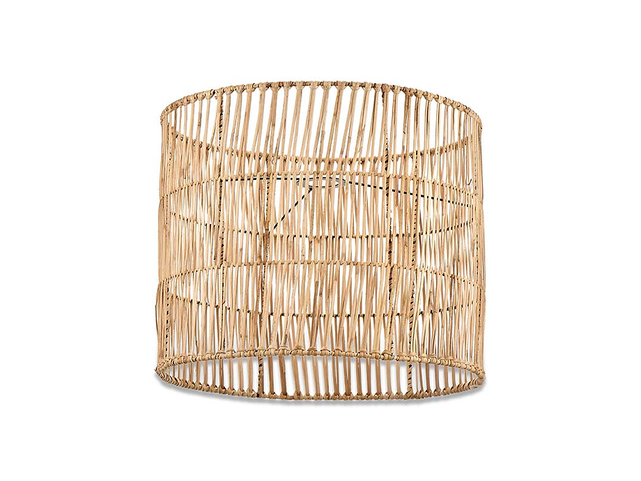 Banso Wicker Lampshade - Natural - Large