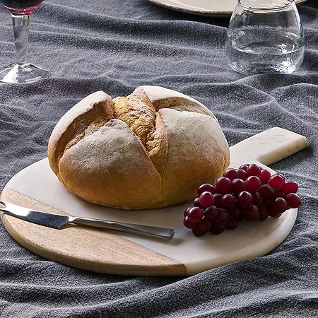 Bwari-Round-Marble-Serving-Board-White-nkuku-nkuku