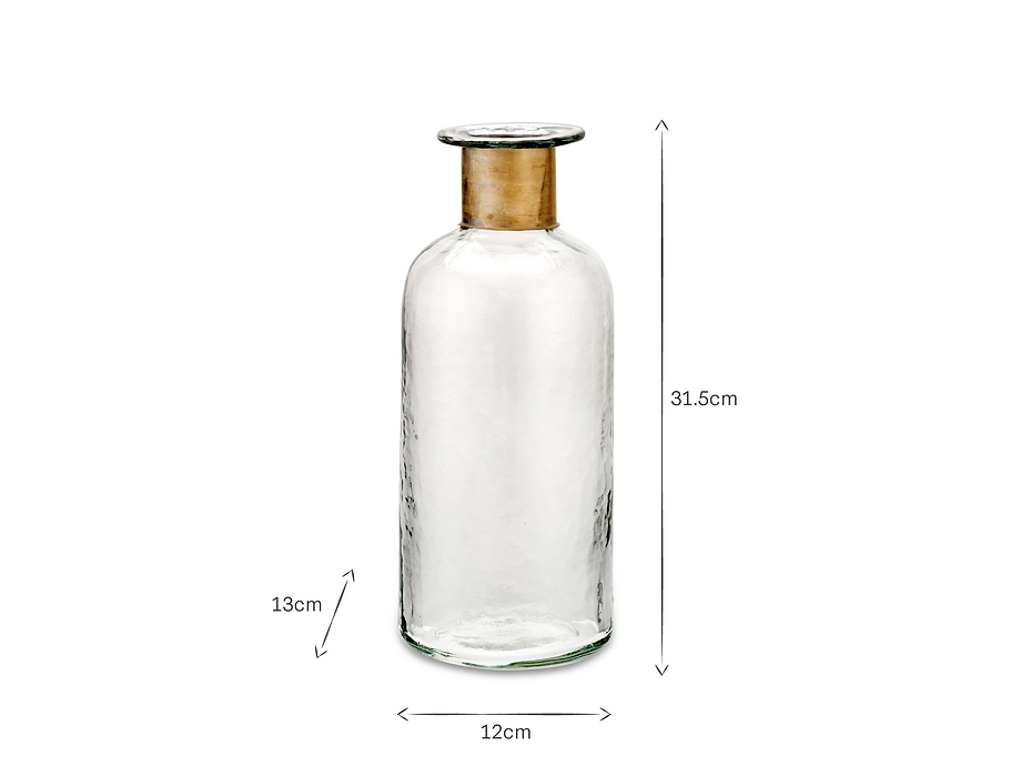 Chara Hammered Bottle - Hammered