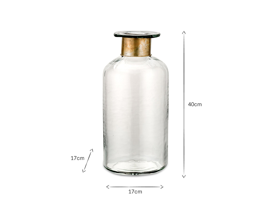 Chara Hammered Bottle - Hammered