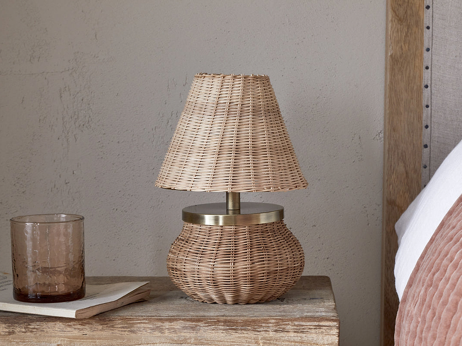 Cija Rattan Table Lamp - Natural