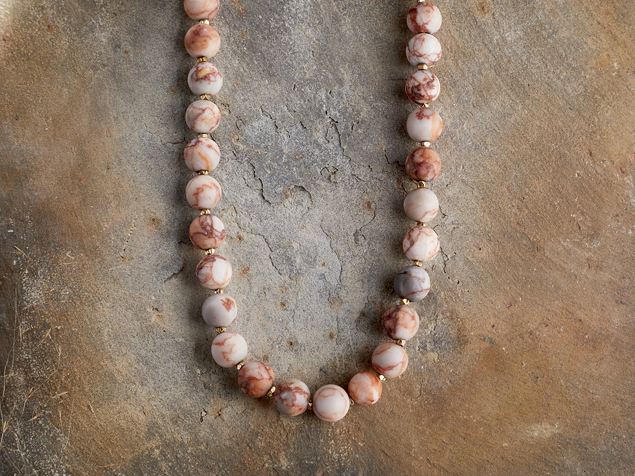 Cerita Necklace - Rhodochrosite