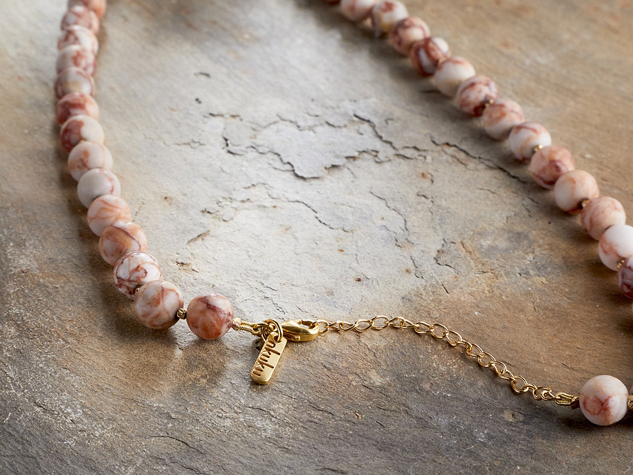 Cerita Necklace - Rhodochrosite