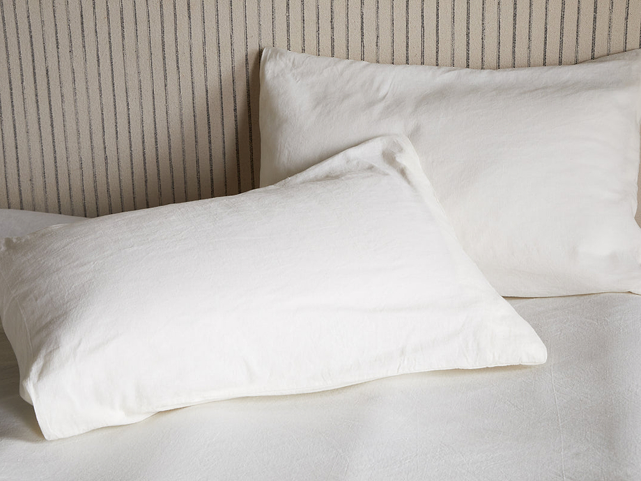 Cela Hemp & Cotton Housewife Pillowcases - Natural
