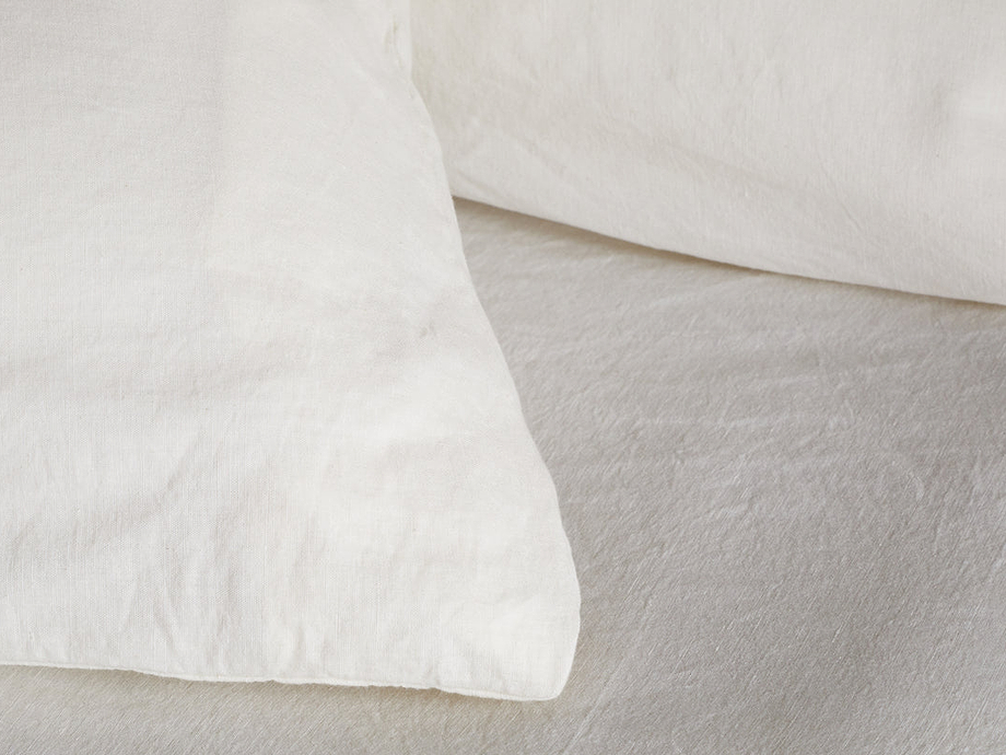 Cela Hemp & Cotton Housewife Pillowcases - Natural