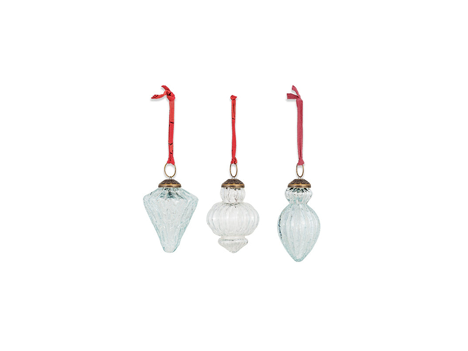 Calida Baubles - Clear Crackle (Set of 3)