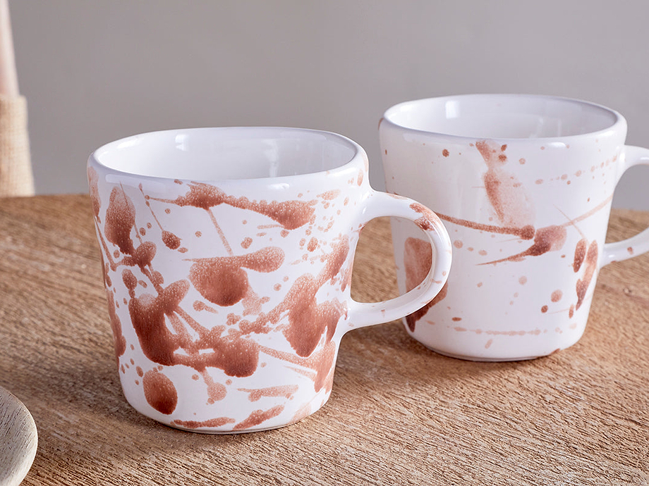 Canela Mug - Dusty Terracotta - (Set of 2)