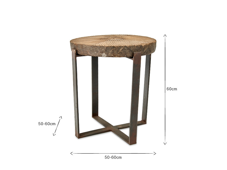 Chakala Wooden Side Table