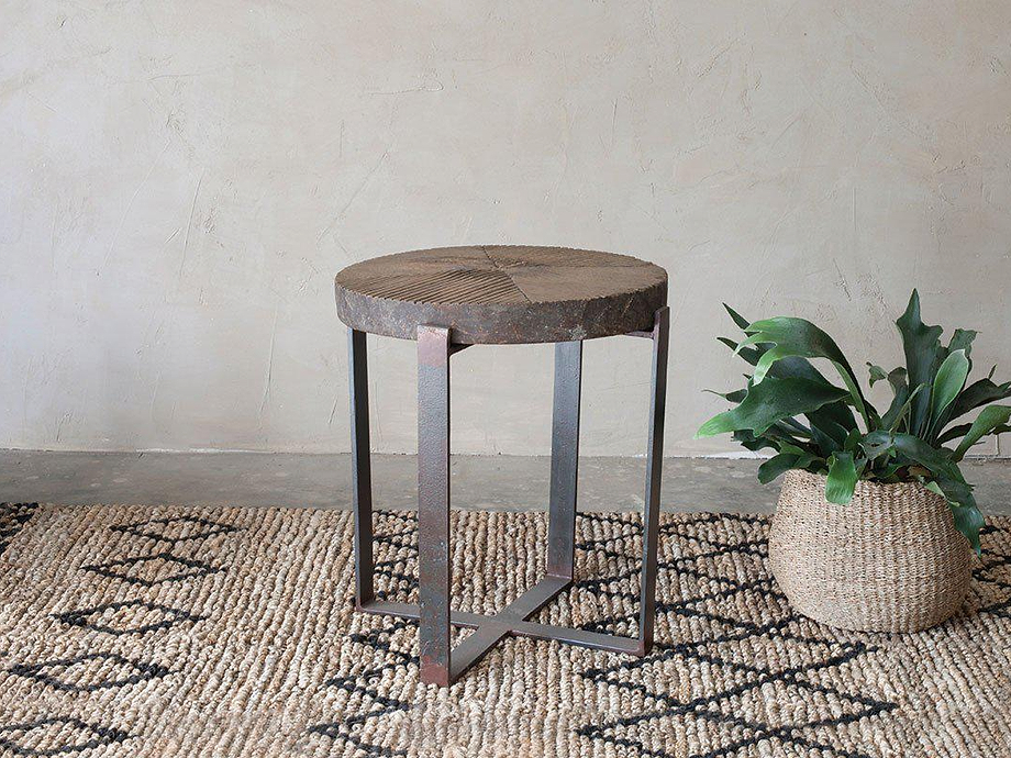 Chakala Wooden Side Table