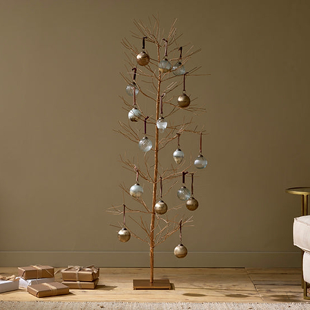 Charida Base Wire Tree - Brass - Extra Large-nkuku