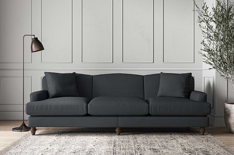 Deni Super Grand Sofa - Recycled Cotton Thunder