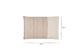 Karaya Cotton & Wool Cushion Cover - Natural
