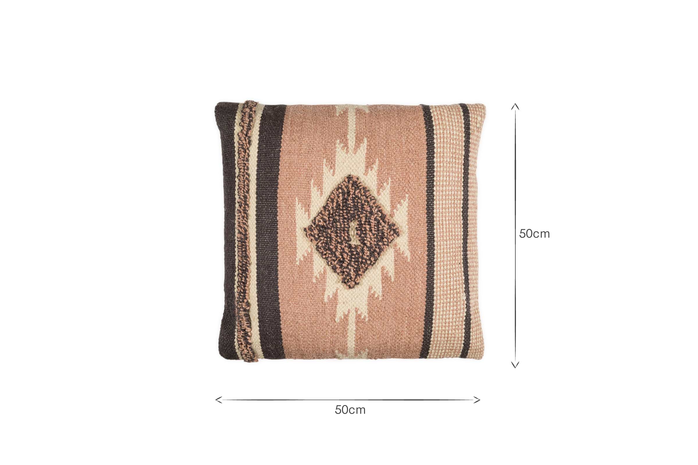 Tussi Mara Cushion Cover - Dusty Pink