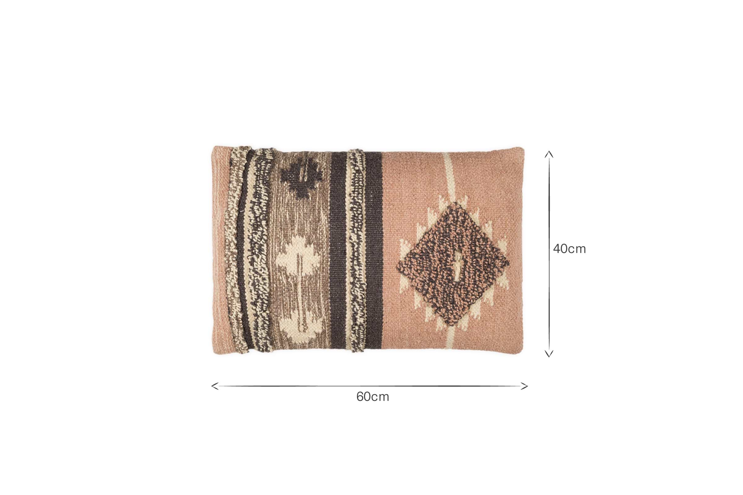 Tussi Sia Cushion Cover - Dusty Pink