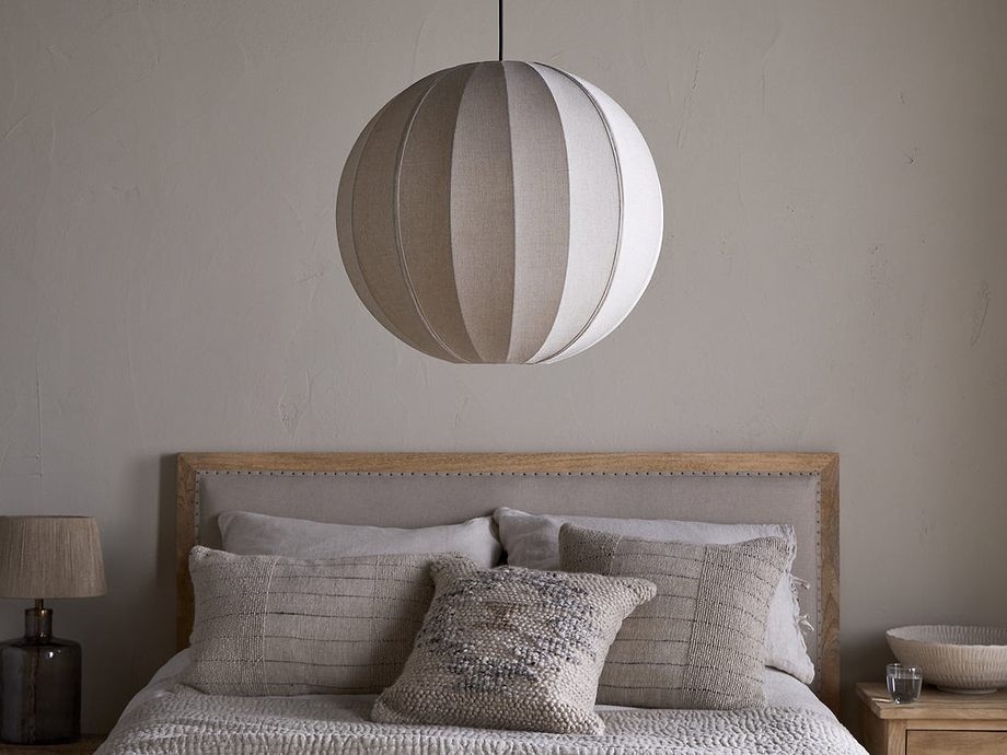 Dharini Linen Lampshade - Natural