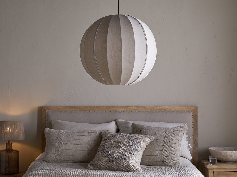 Dharini Linen Lampshade - Natural