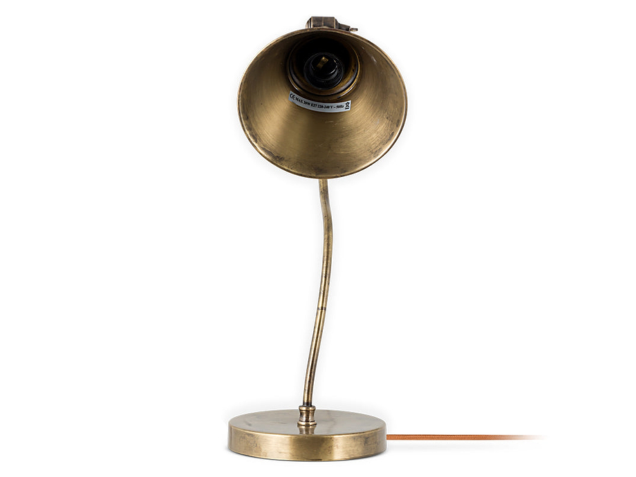 Damba Desk Lamp - Antique Brass