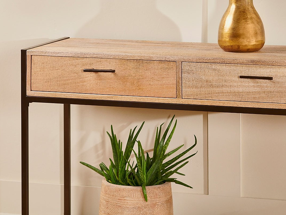 Dasai Mango Wood Console Table