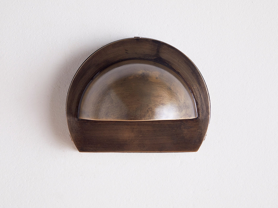 Datu Outdoor Wall Lamp - Antique Brass