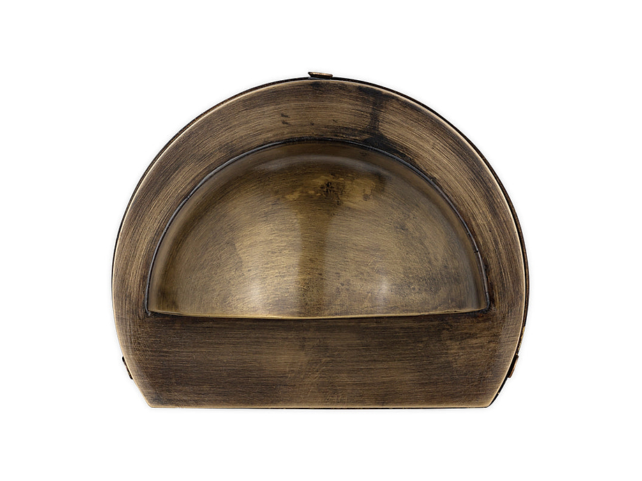 Datu Outdoor Wall Lamp - Antique Brass