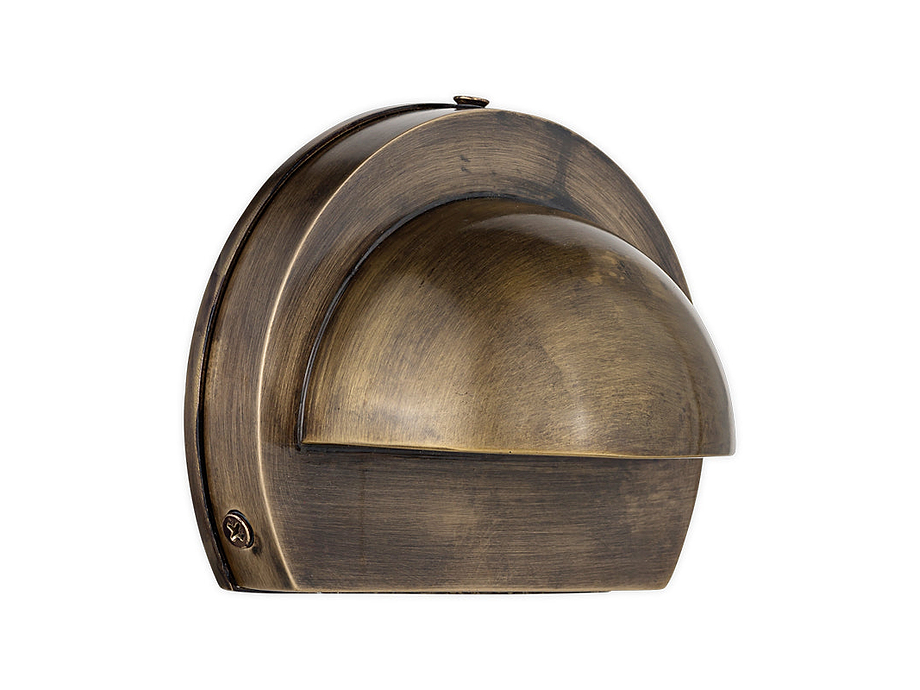 Datu Outdoor Wall Lamp - Antique Brass