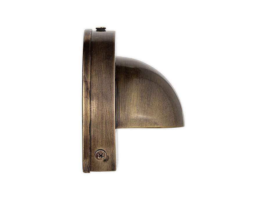 Datu Outdoor Wall Lamp - Antique Brass