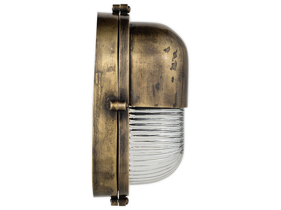 Denaya Outdoor Wall Lamp - Antique Brass