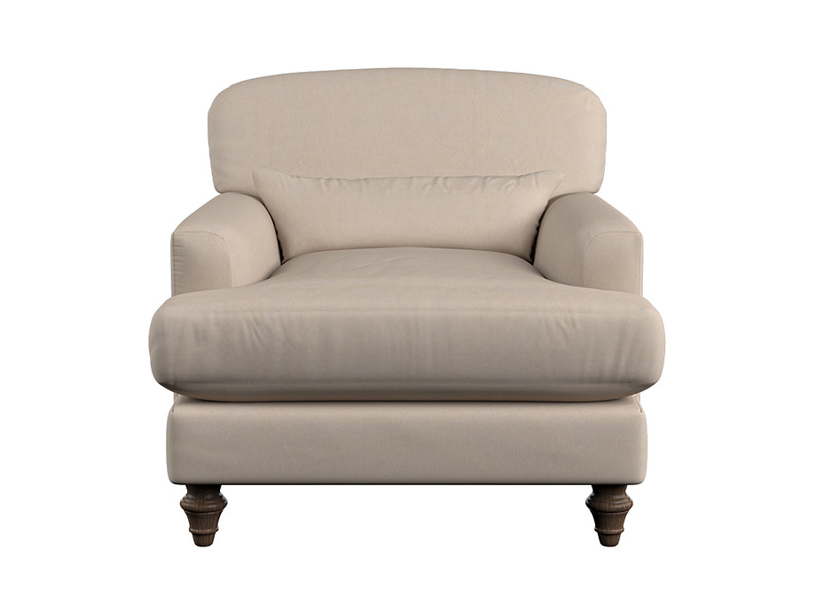 Deni Armchair - Recycled Cotton Airforce