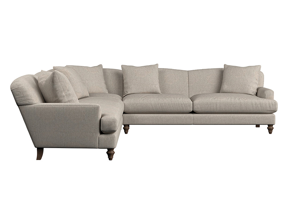 Deni Grand Corner Sofa - Brera Linen Natural