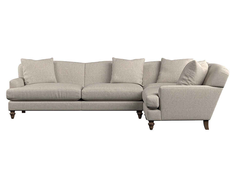 Deni Grand Right Hand Corner Sofa - Brera Linen Natural
