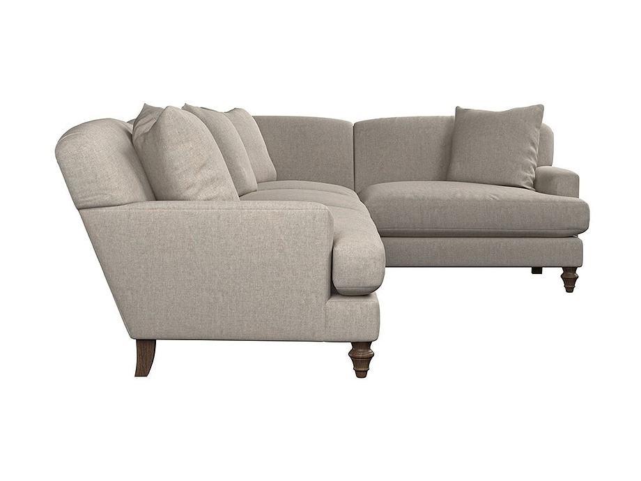 Deni Grand Right Hand Corner Sofa - Brera Linen Natural