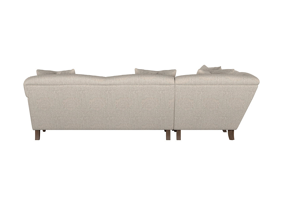Deni Large Left Hand Corner Sofa - Brera Linen Natural