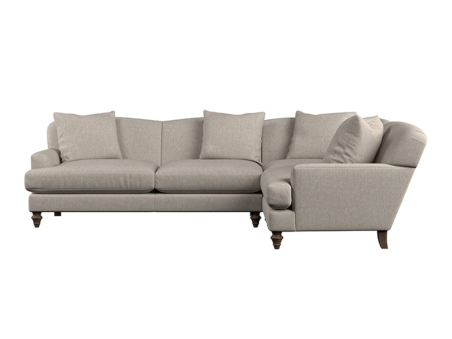 Deni Large Right Hand Corner Sofa - Brera Linen Natural