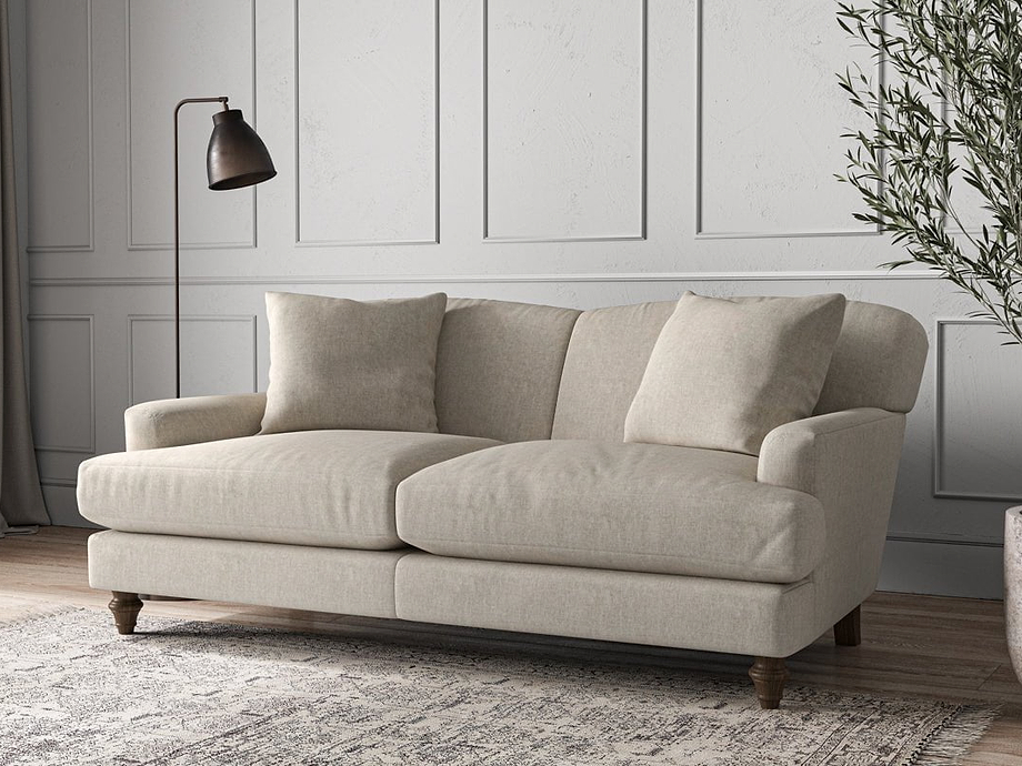 Deni Medium Sofa - Brera Linen Natural