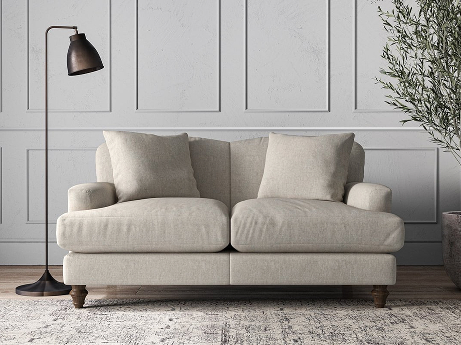 Deni Small Sofa - Brera Linen Natural