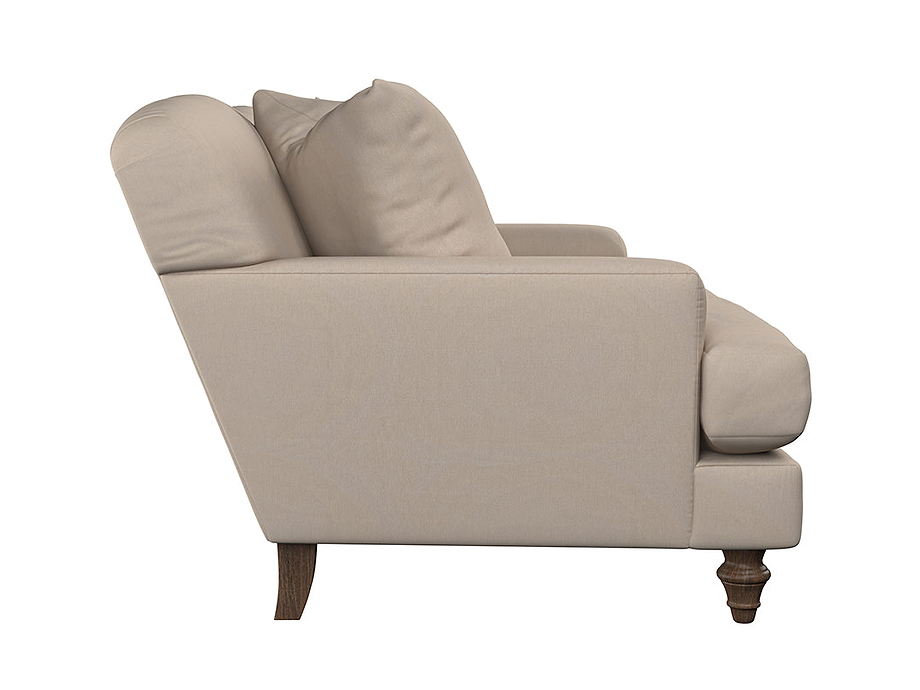 Deni Small Sofa - Recycled Cotton Stone