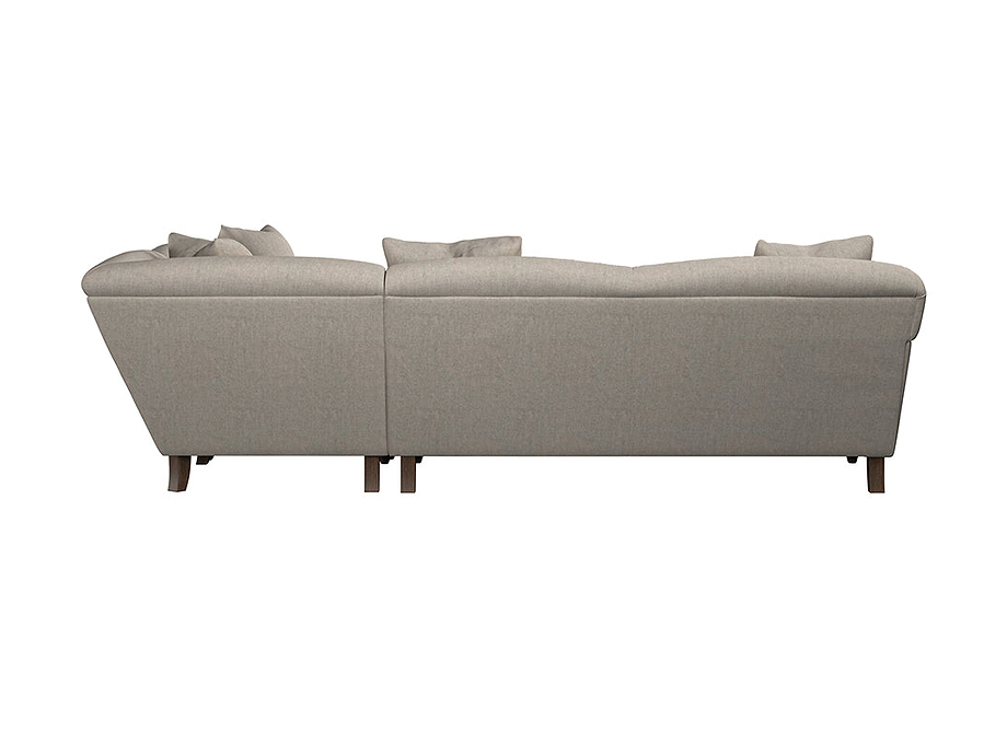 Deni Super Grand Right Hand Corner Sofa - Brera Linen Natural