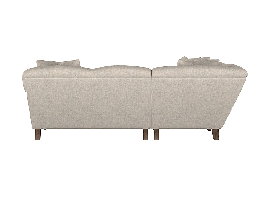 Deni Super Grand Right Hand Corner Sofa - Brera Linen Natural