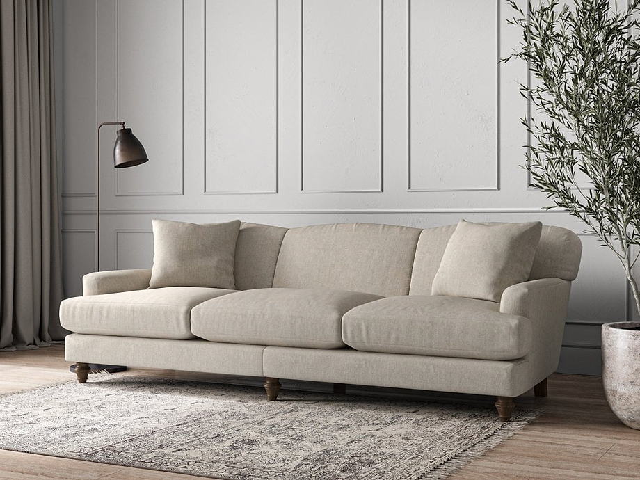 Deni Super Grand Sofa - Brera Linen Natural