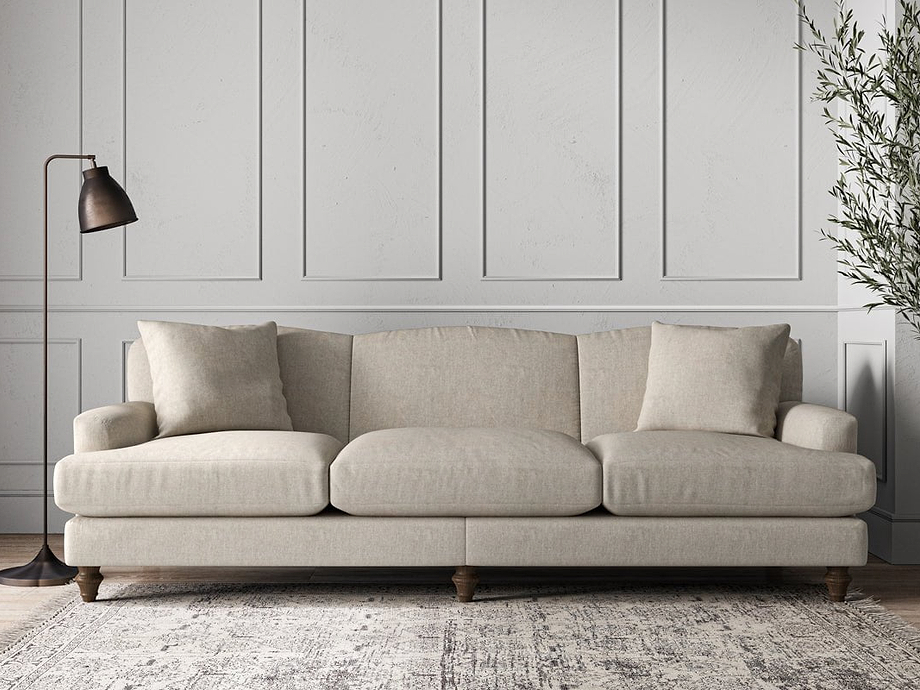 Deni Super Grand Sofa - Brera Linen Natural